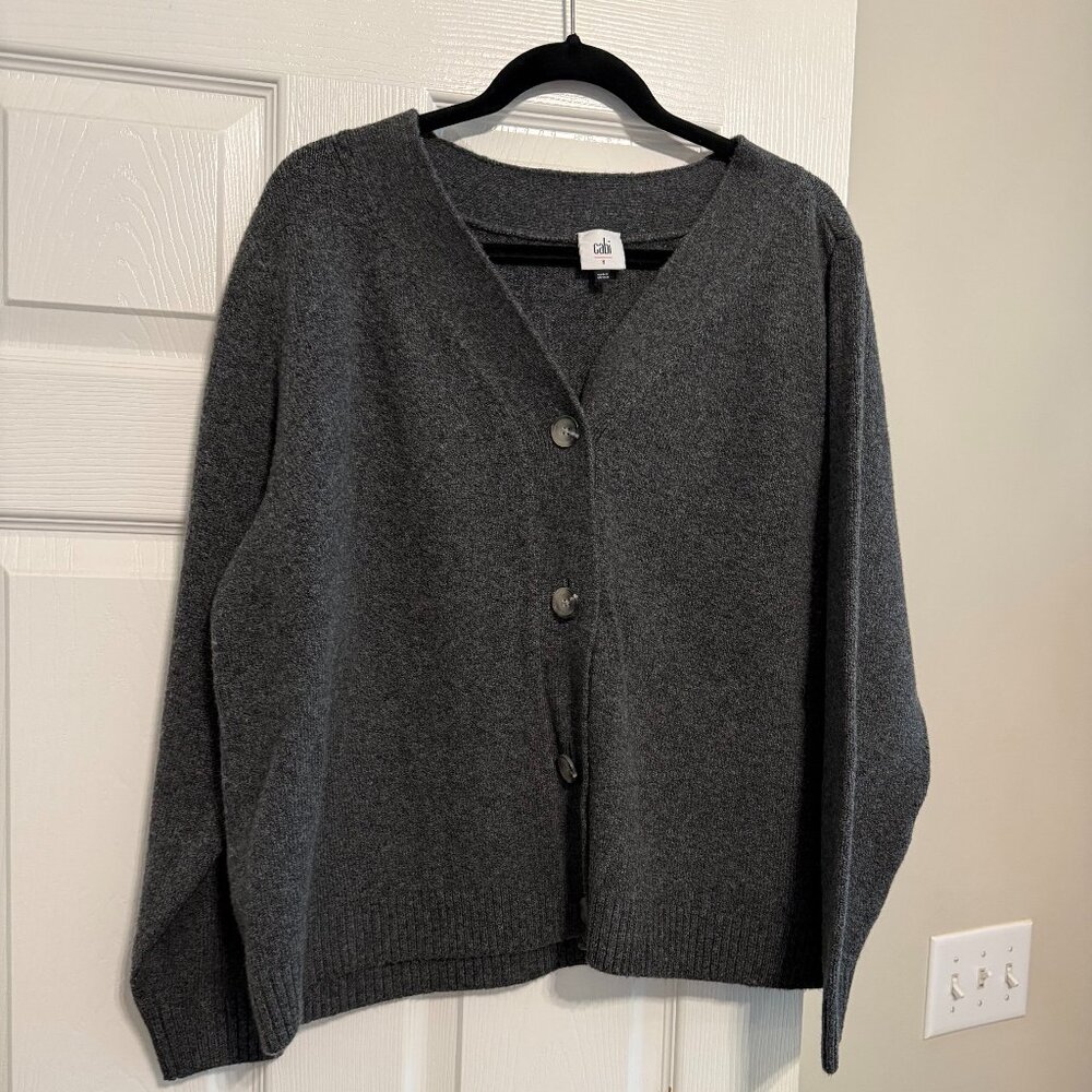 Cabi Snug Cardigan 4258 Dark gray Size S